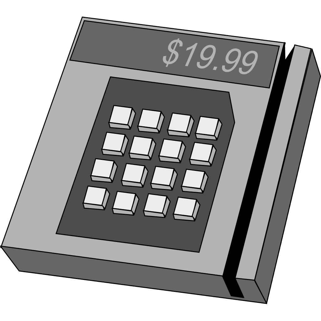 Credit Card Machine clipart preview