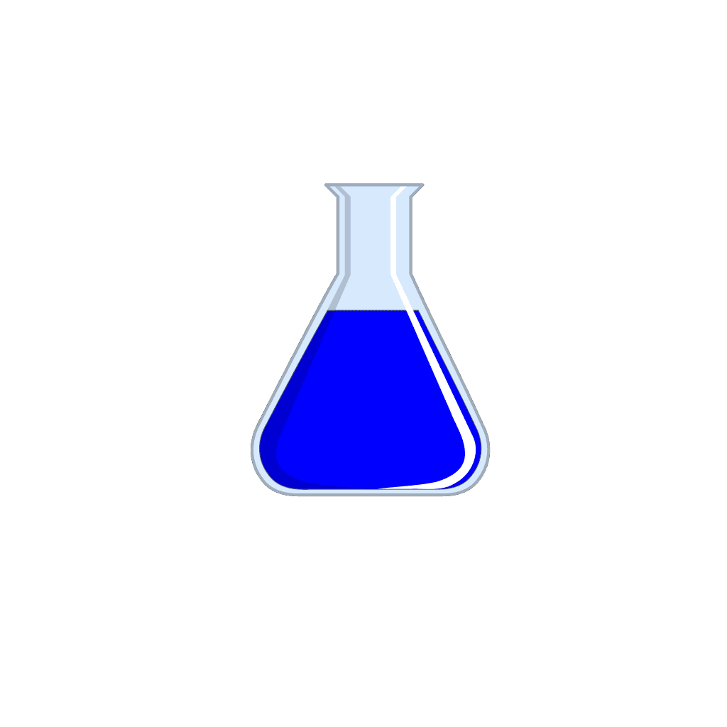 Dark Blue Chemistry Flask clipart preview