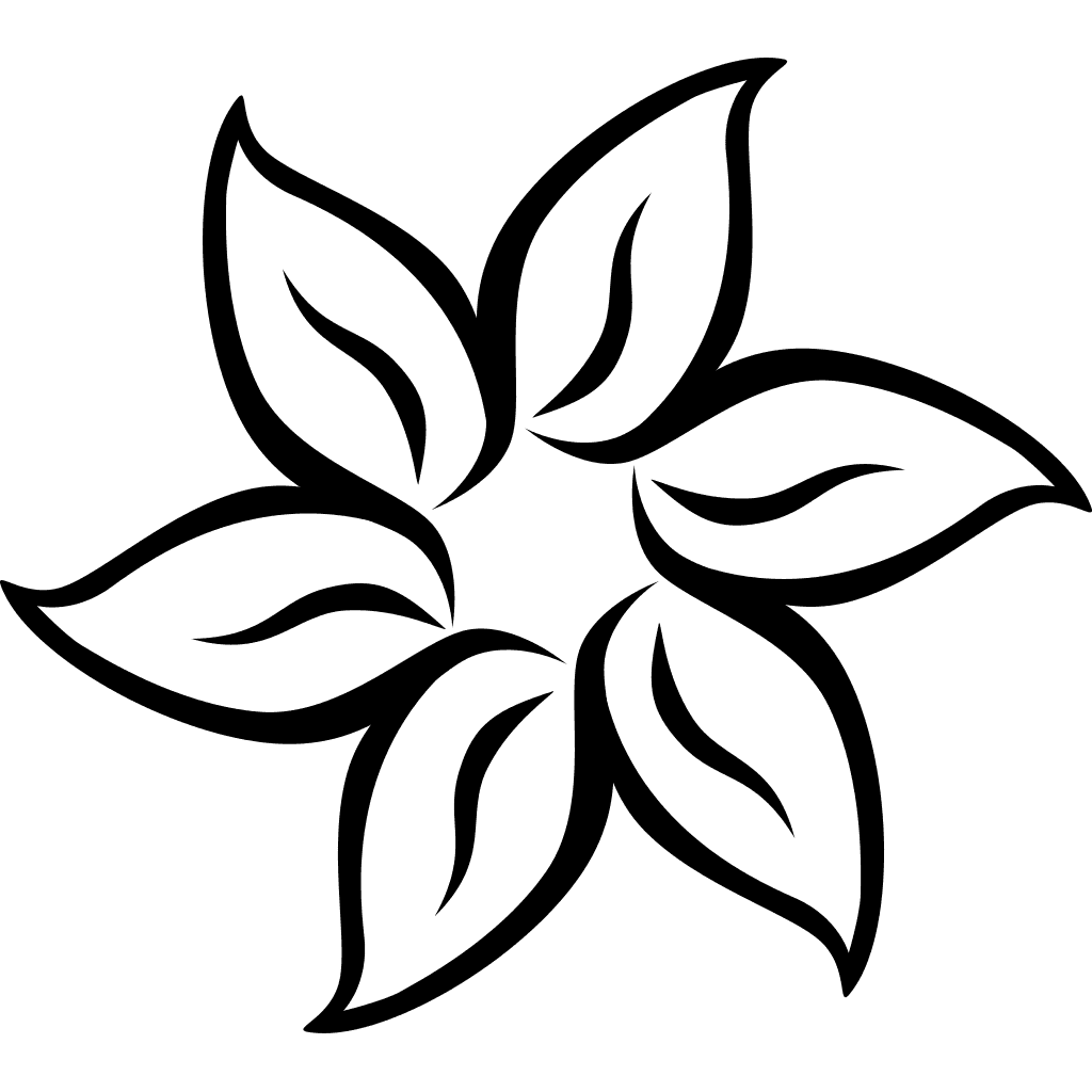 Decorative Flower Drawing  clipart preview