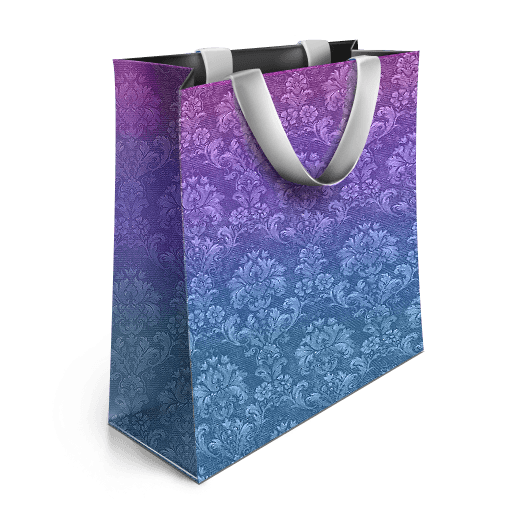 Designer Shopping Bag PNG clipart preview