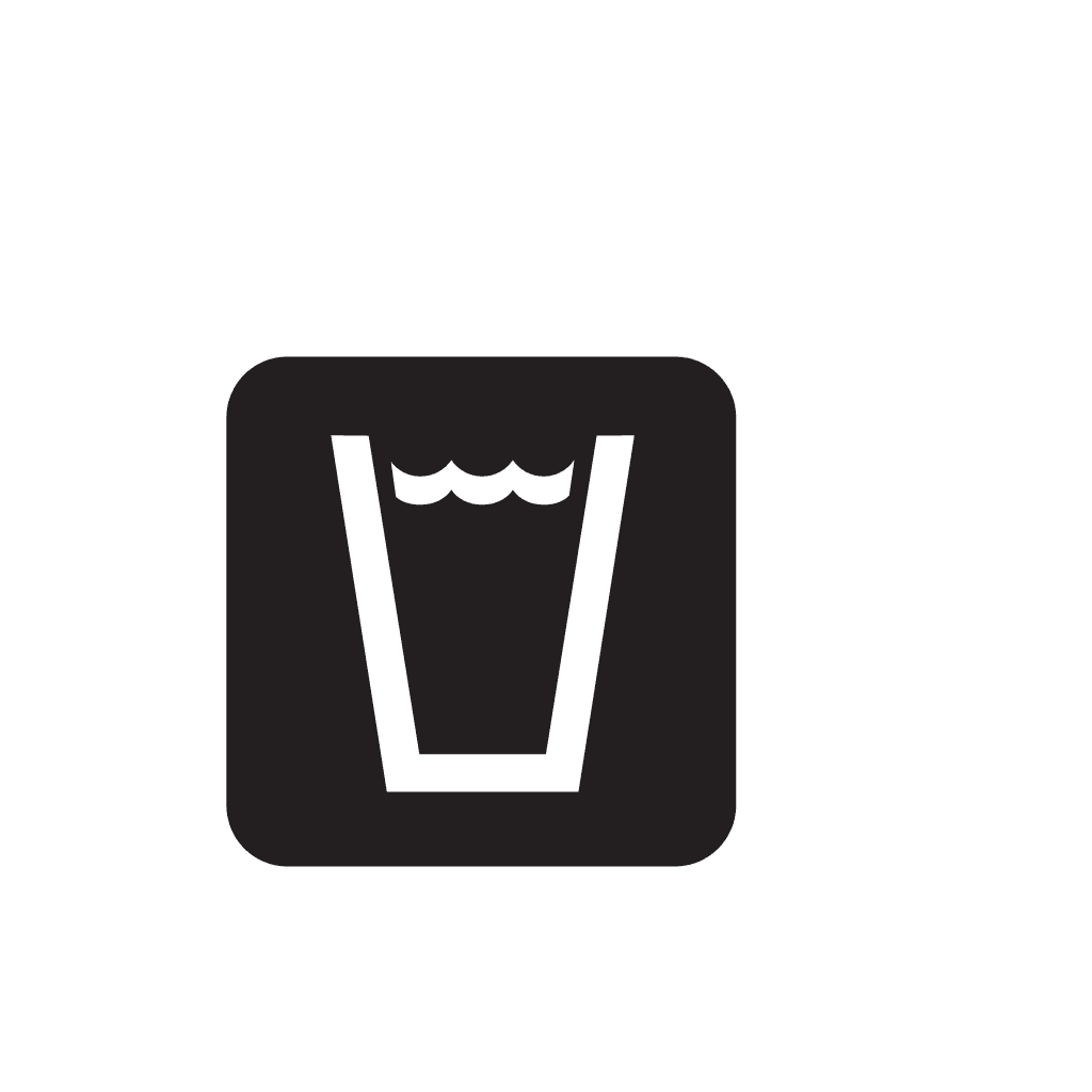 Drinking Water Black Icon clipart preview