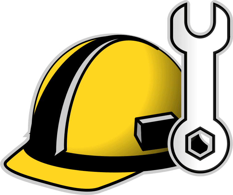 Engineer Helmet Icons clipart preview