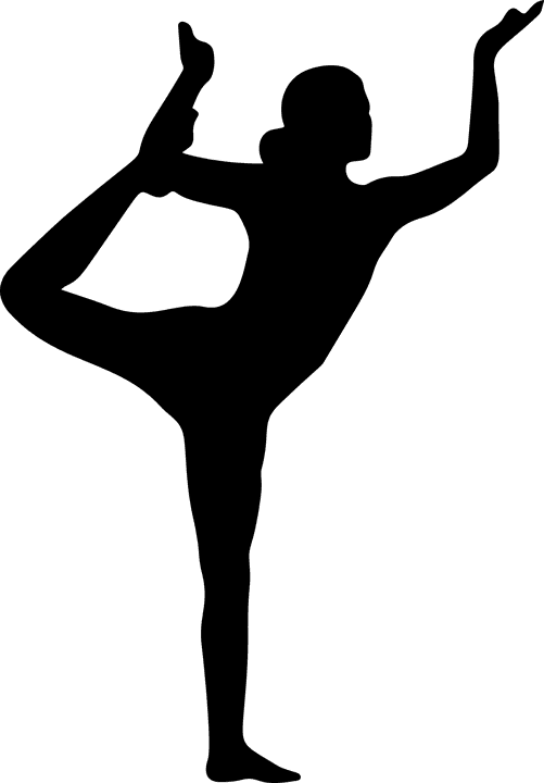 Exercise Transparent Black Silhouette clipart preview