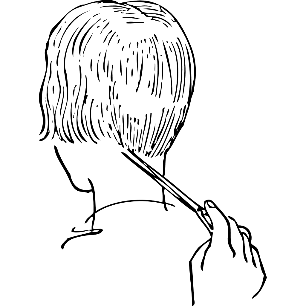 Fashion Women Haircutting clipart preview