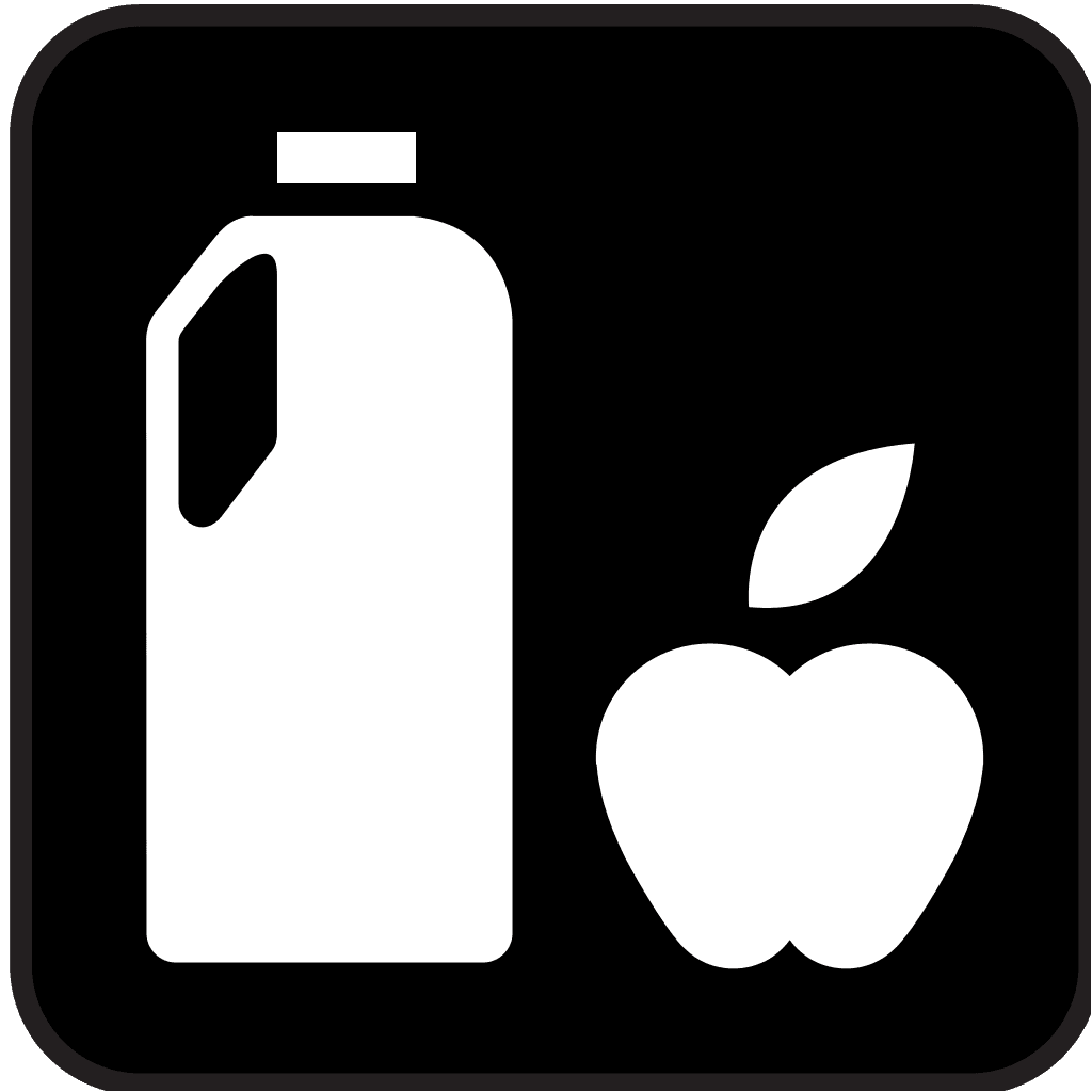 Food And Drinks Black Background Icon clipart preview