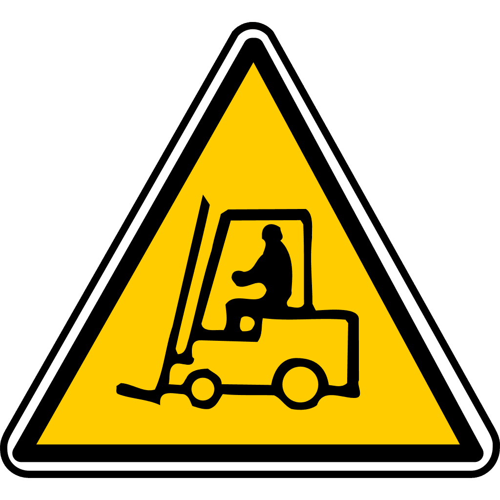 Forklift Operator Sign  clipart preview