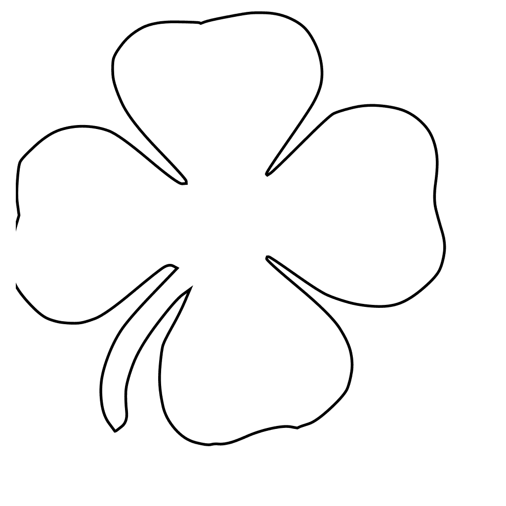 Four Leaf Clover Vector clipart preview