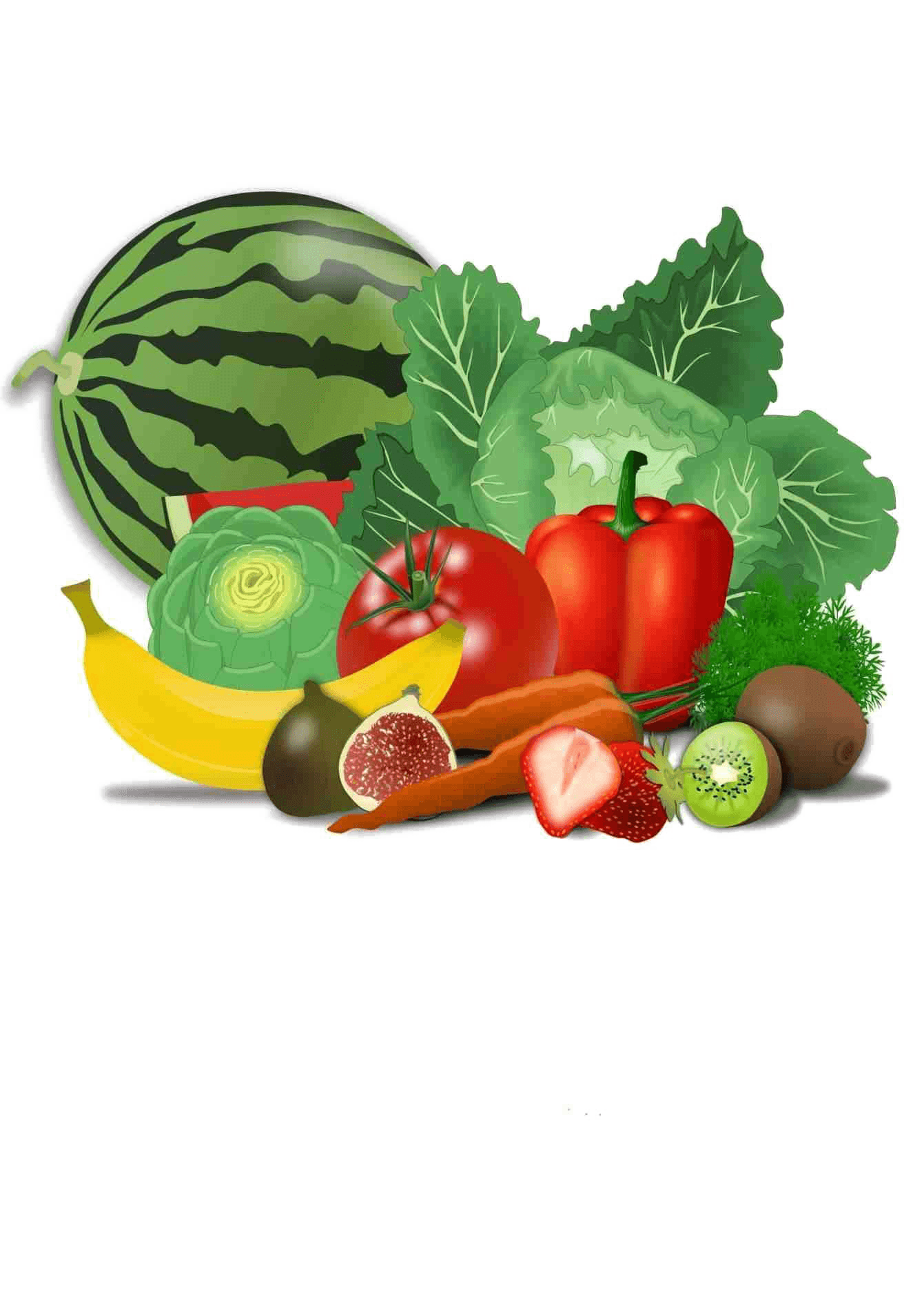 Fresh Healthy Food Transparent PNG clipart preview