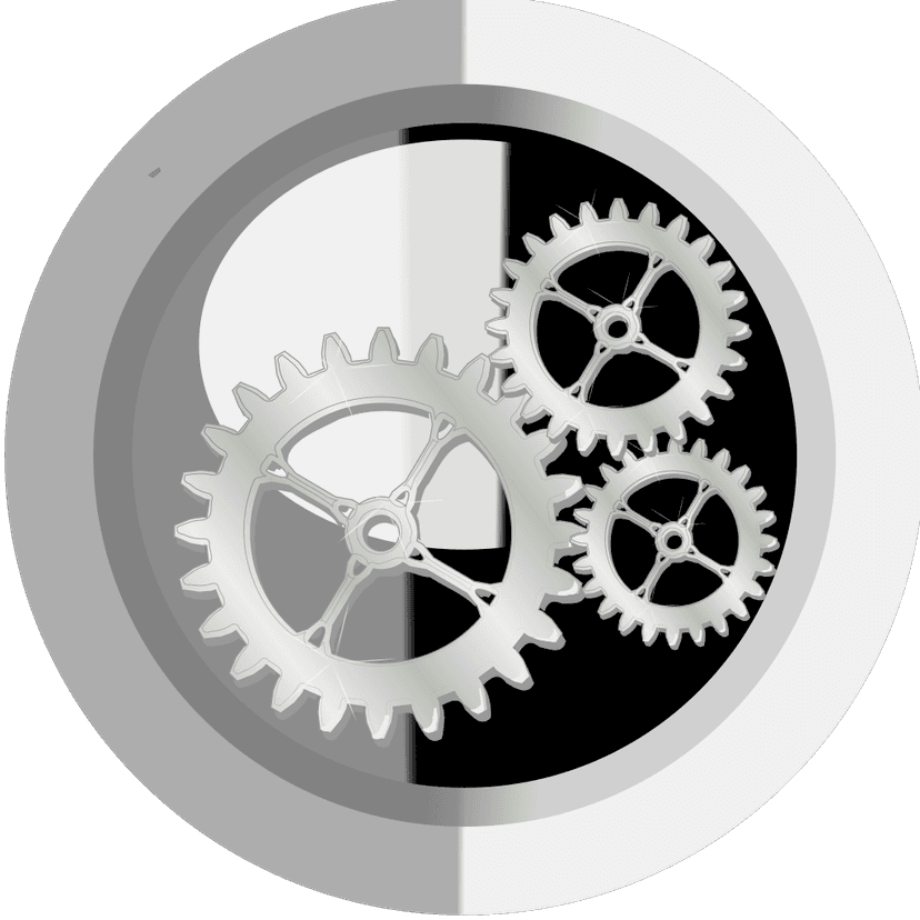 Gear Machine Icon Vector clipart preview