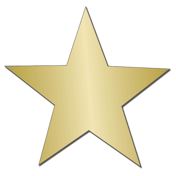 Gold Star PNG Image clipart preview