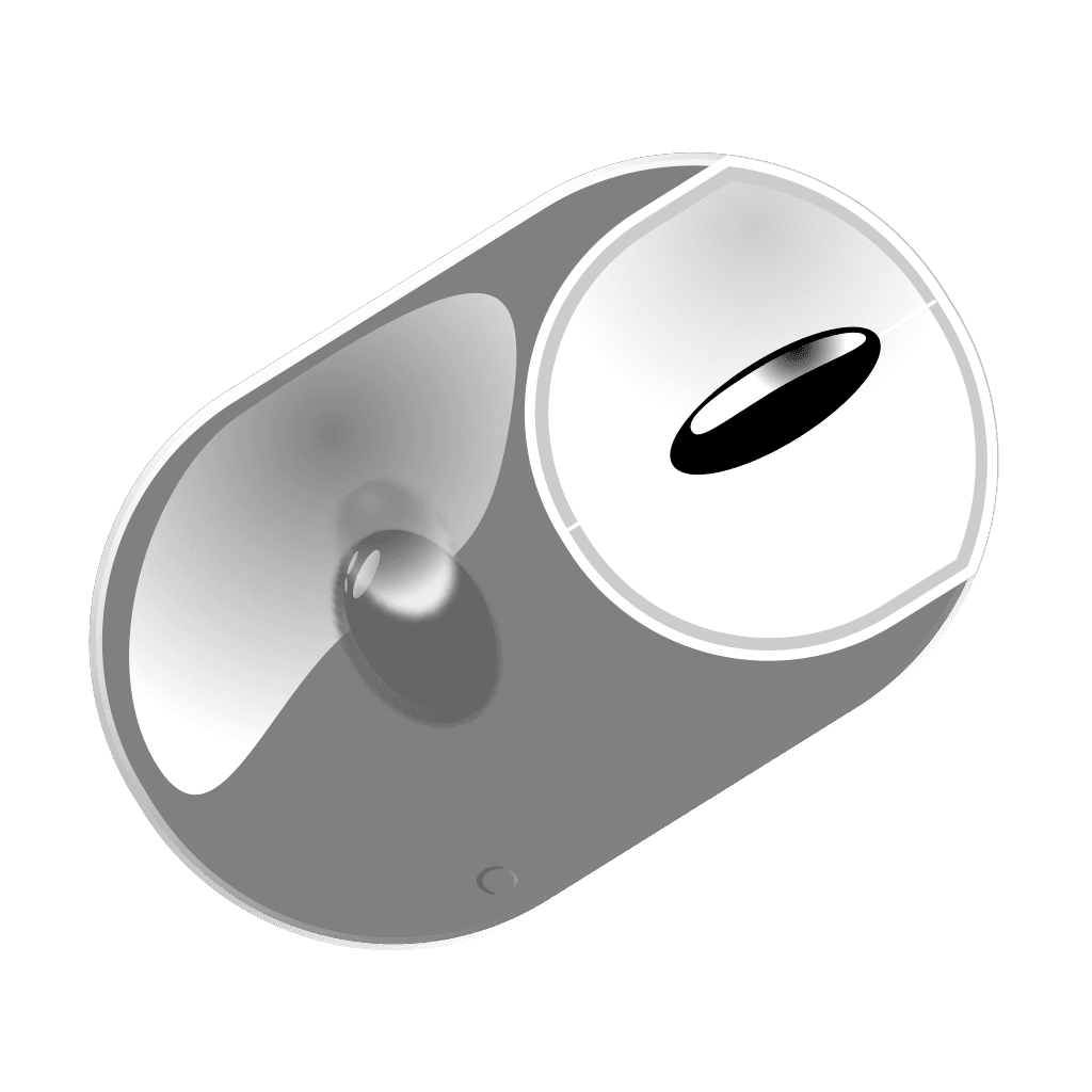 Gray Computer Mouse Vector Transparent clipart preview