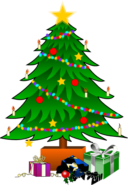 Great Day Christmas Tree Gift clipart preview