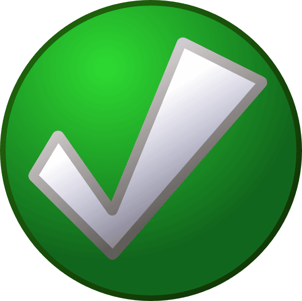 Green Checkmark Circle clipart preview