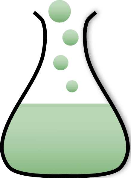 Green Chemistry Flask clipart preview