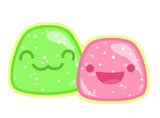 Green Pink Sweet PNG clipart preview