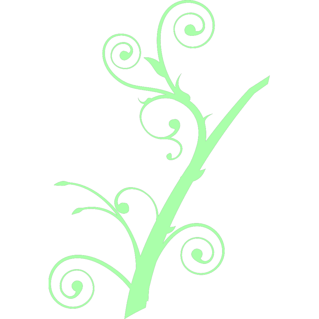 Green Tree Branch Abstract Png  clipart preview