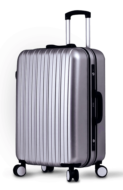 Grey Luggage PNG Pic clipart preview