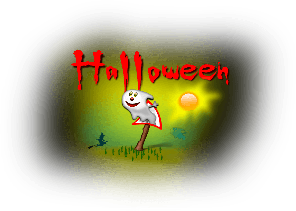 Halloween Abstract Drawing clipart preview