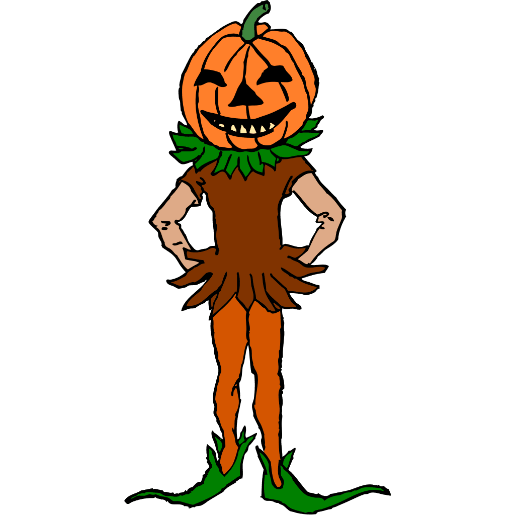 Halloween Pumpkin Sihouette clipart preview