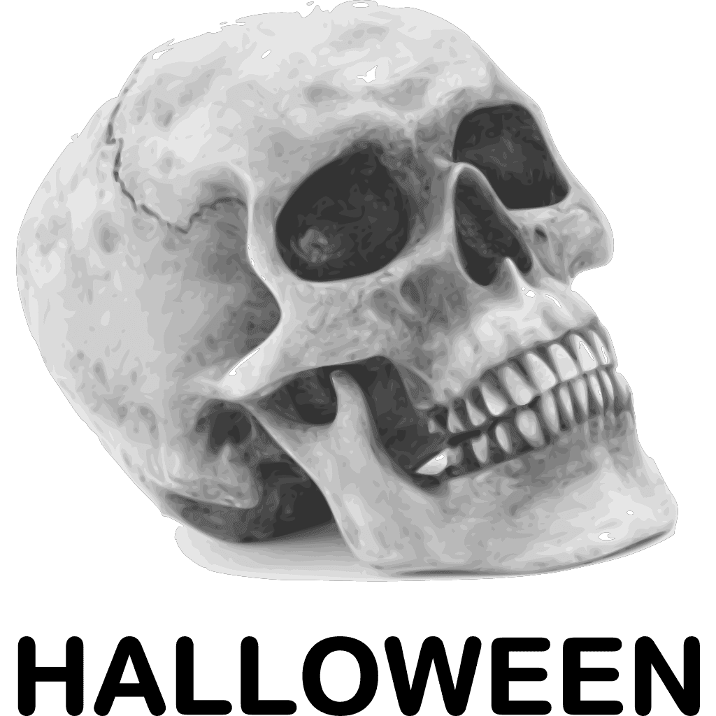 Halloween Skull Png clipart preview