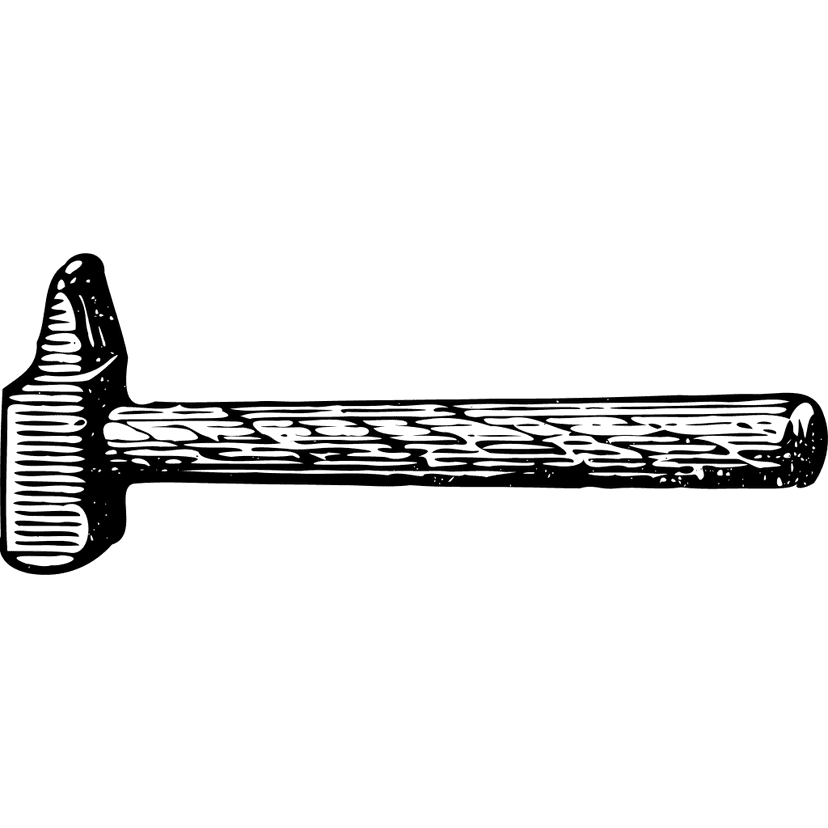 Hammer Drawing  clipart preview