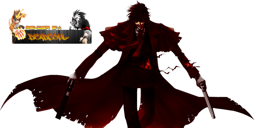 Hellsing Character Clipart png clipart preview