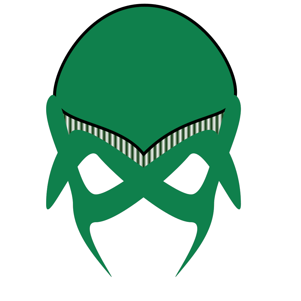 Hockey Mask Green clipart preview