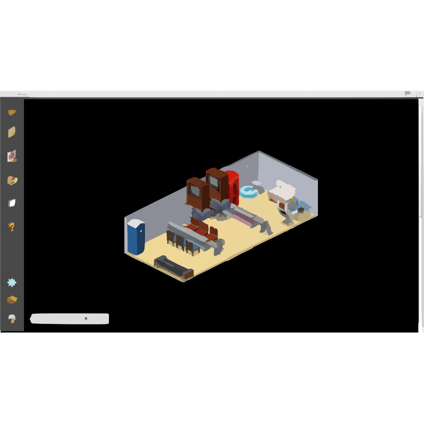 Hotel Icon Room Service 3D clipart preview