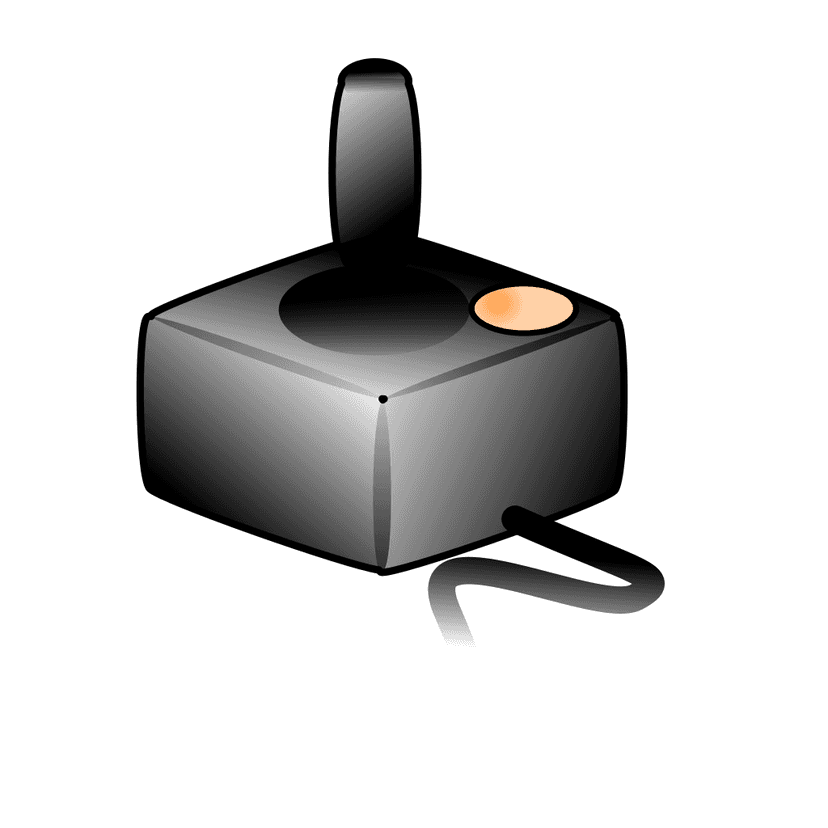 Joystick Atari Style Illustration clipart preview