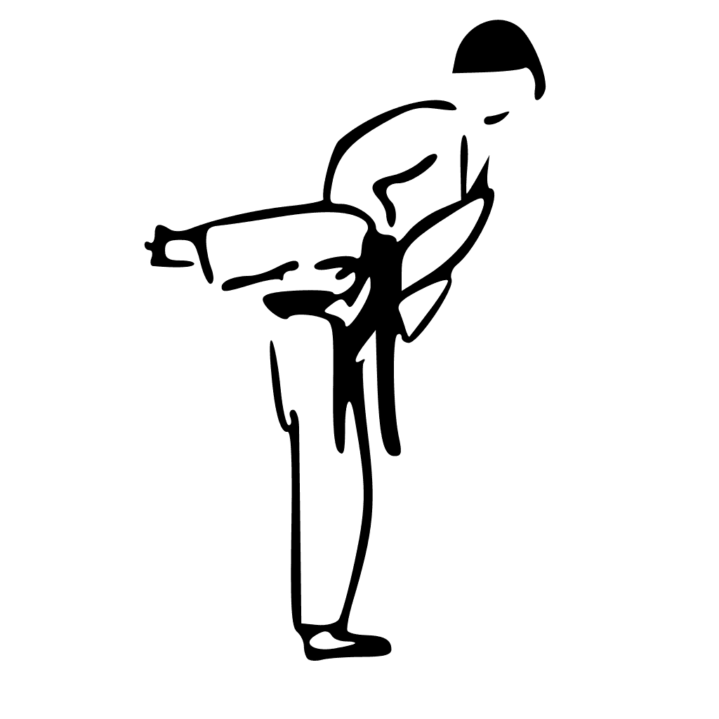 Karate Man Figure  clipart preview