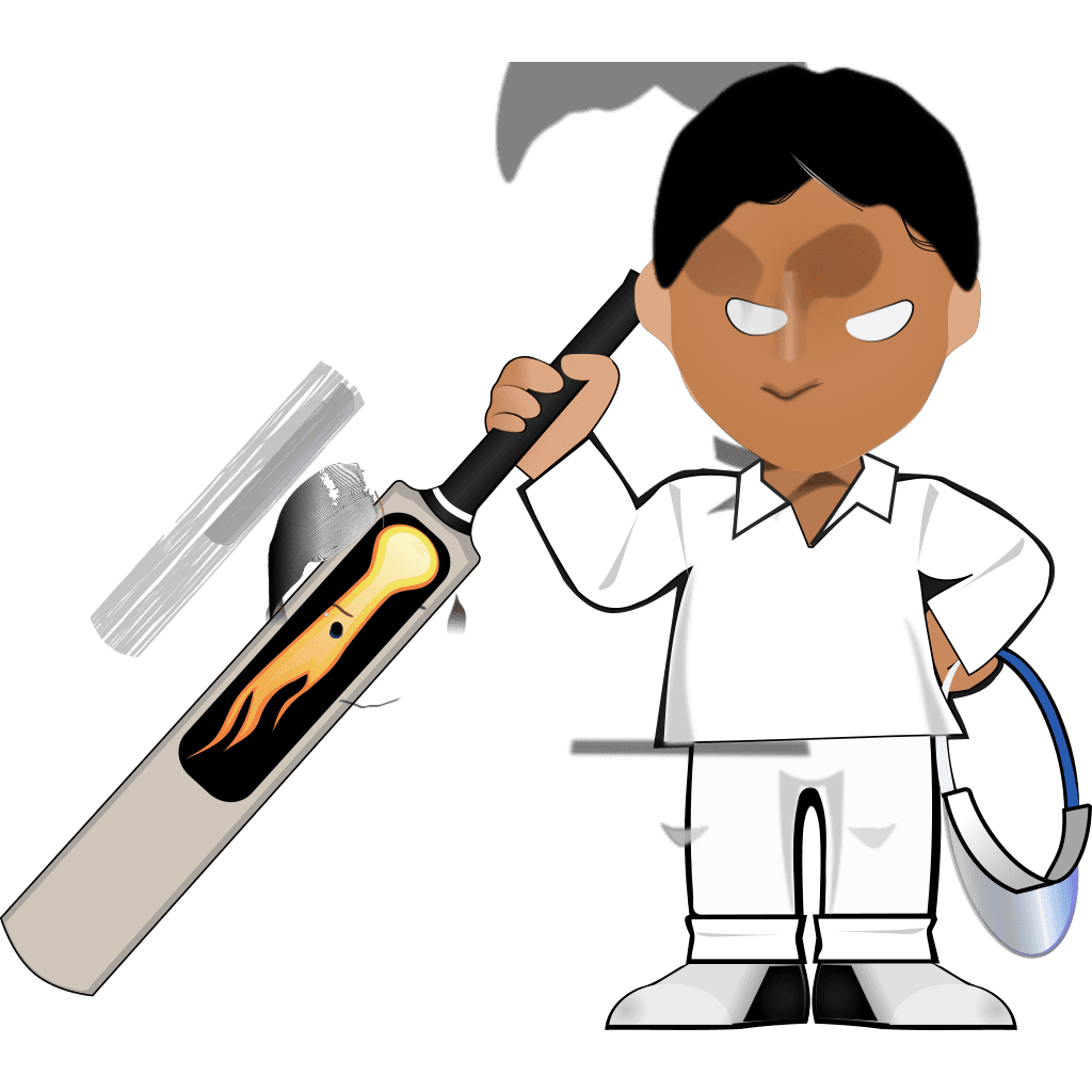 Kobo Cricket Toon Sport clipart preview