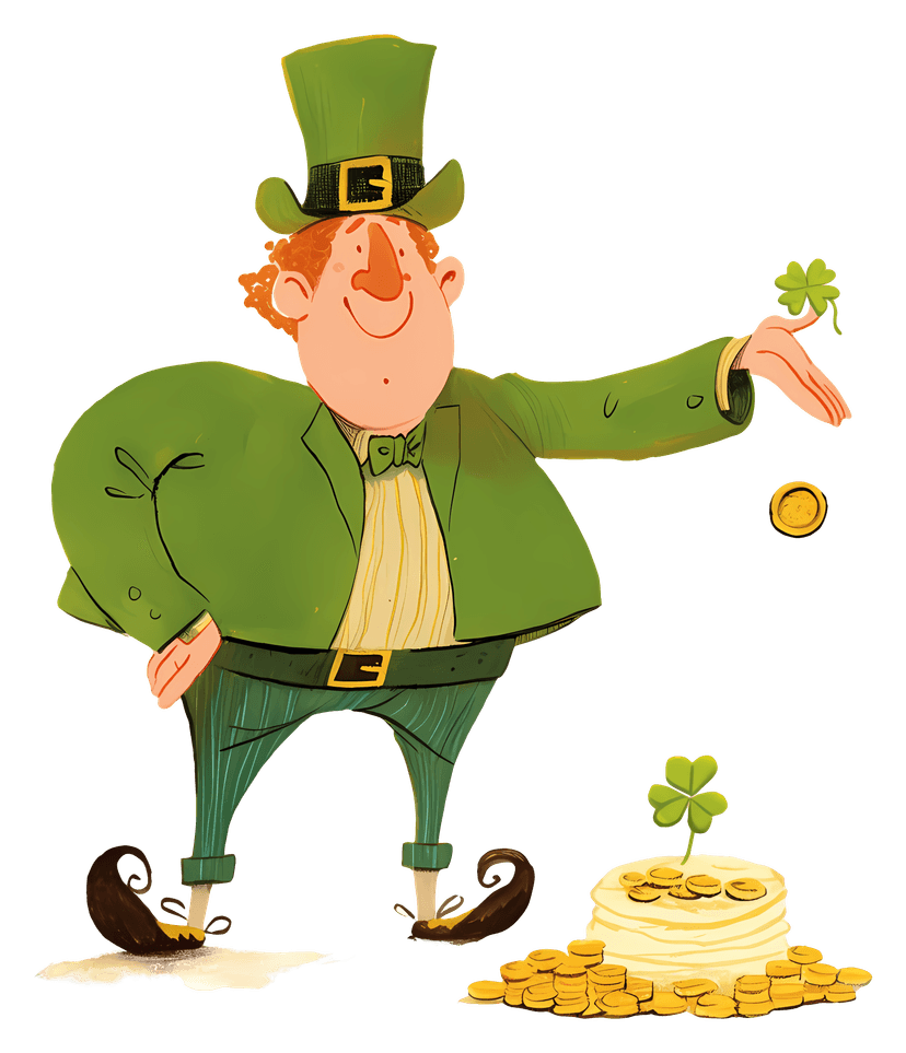 Leprechaun Gold Coins Clipart clipart preview