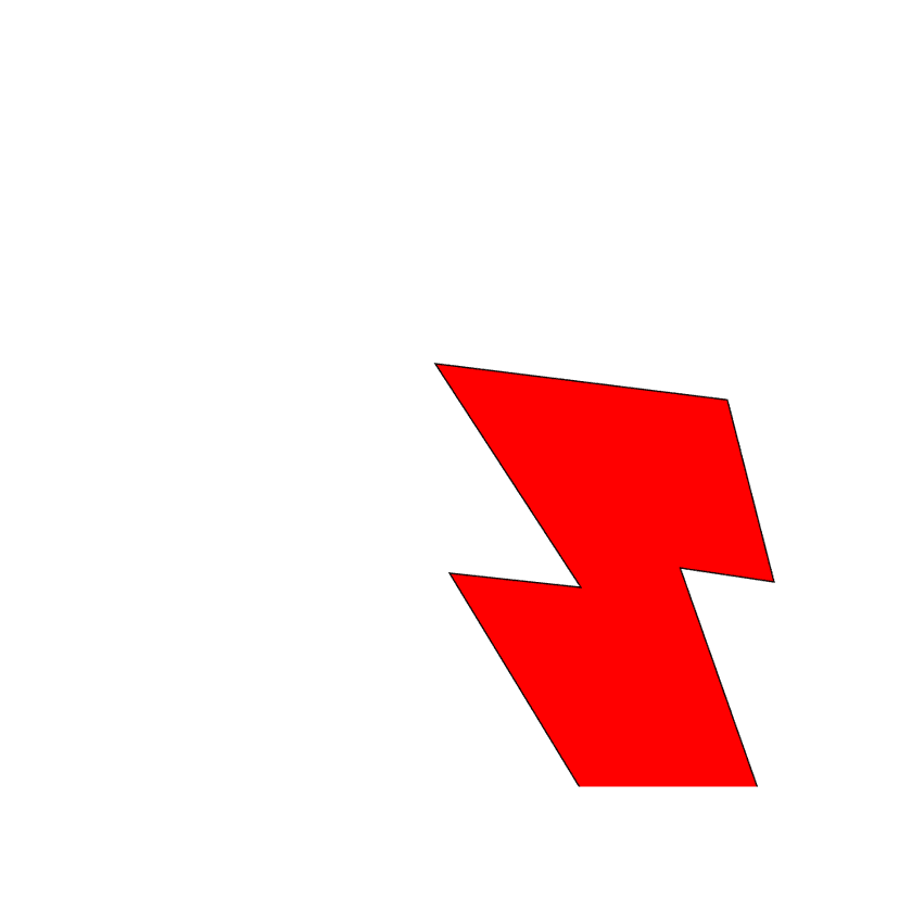 Red Lightning Icon clipart preview