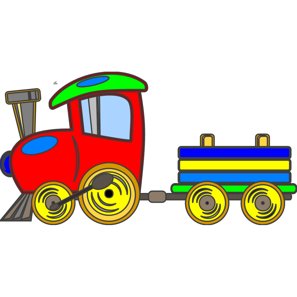 Loco Train Cartoon clipart preview