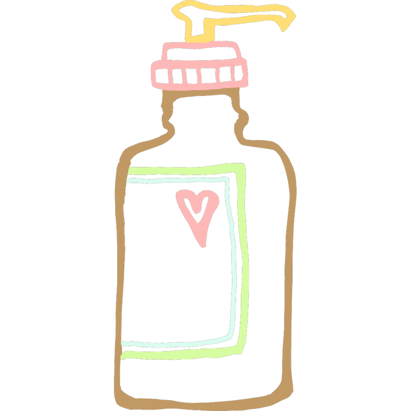 Lotion Push Bottle Baby clipart preview