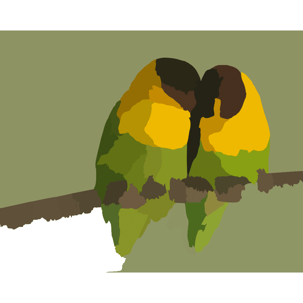 Love Birds Drawing clipart preview