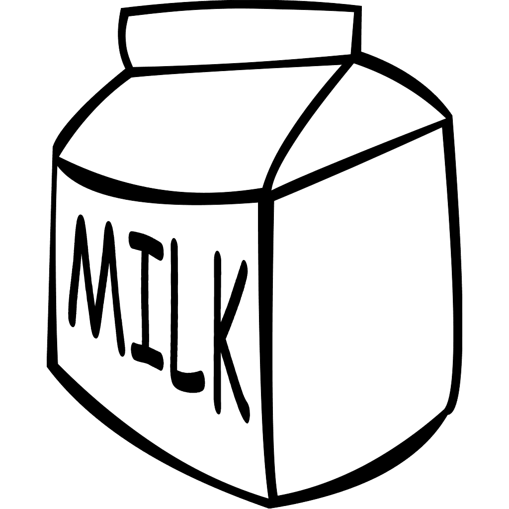 Milk Carton Silhouette clipart preview