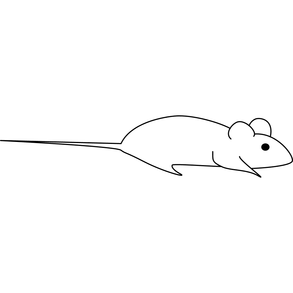 Mouse Outline clipart preview