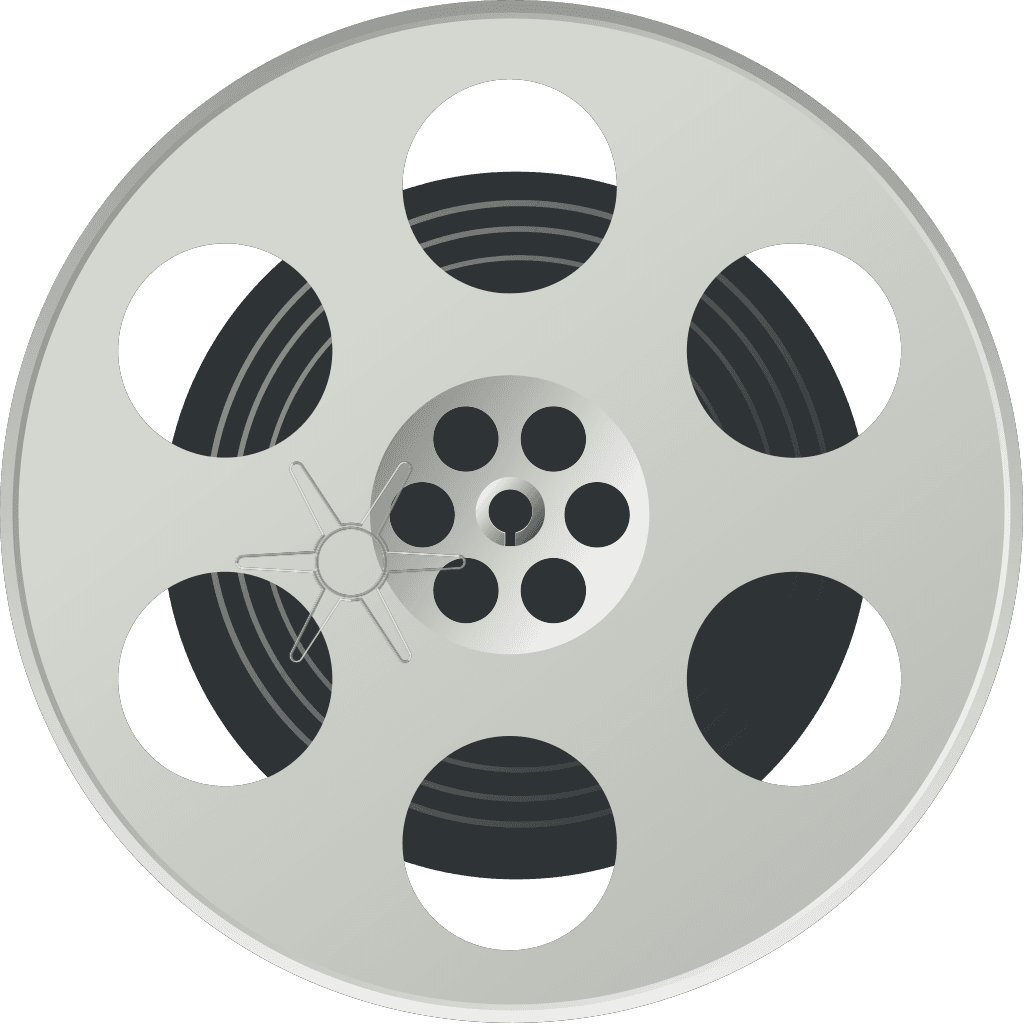 Movie Reel Icon clipart preview