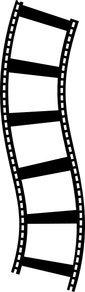 Movie Reel Outline clipart preview