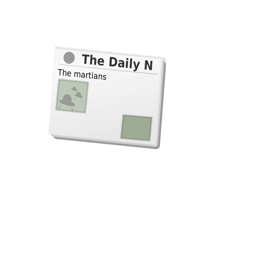 Newspaper graphics clipart preview