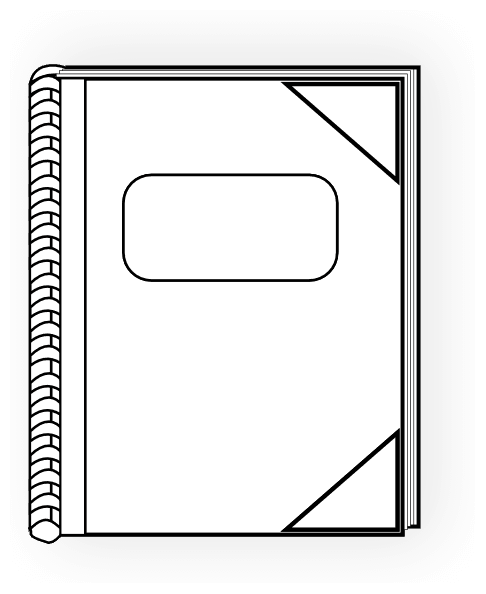 Notebook Drawing  clipart preview