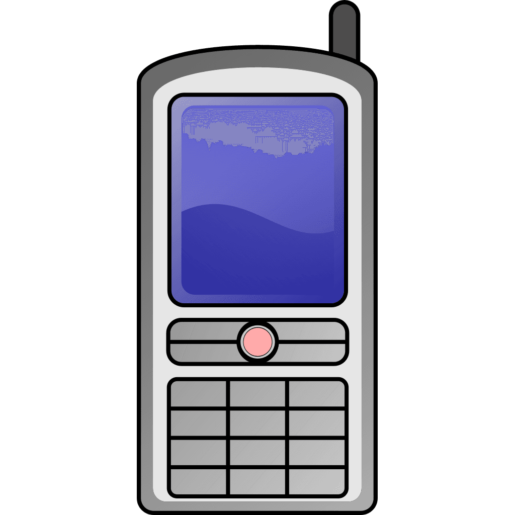 Old Antenna Phone Icon clipart preview