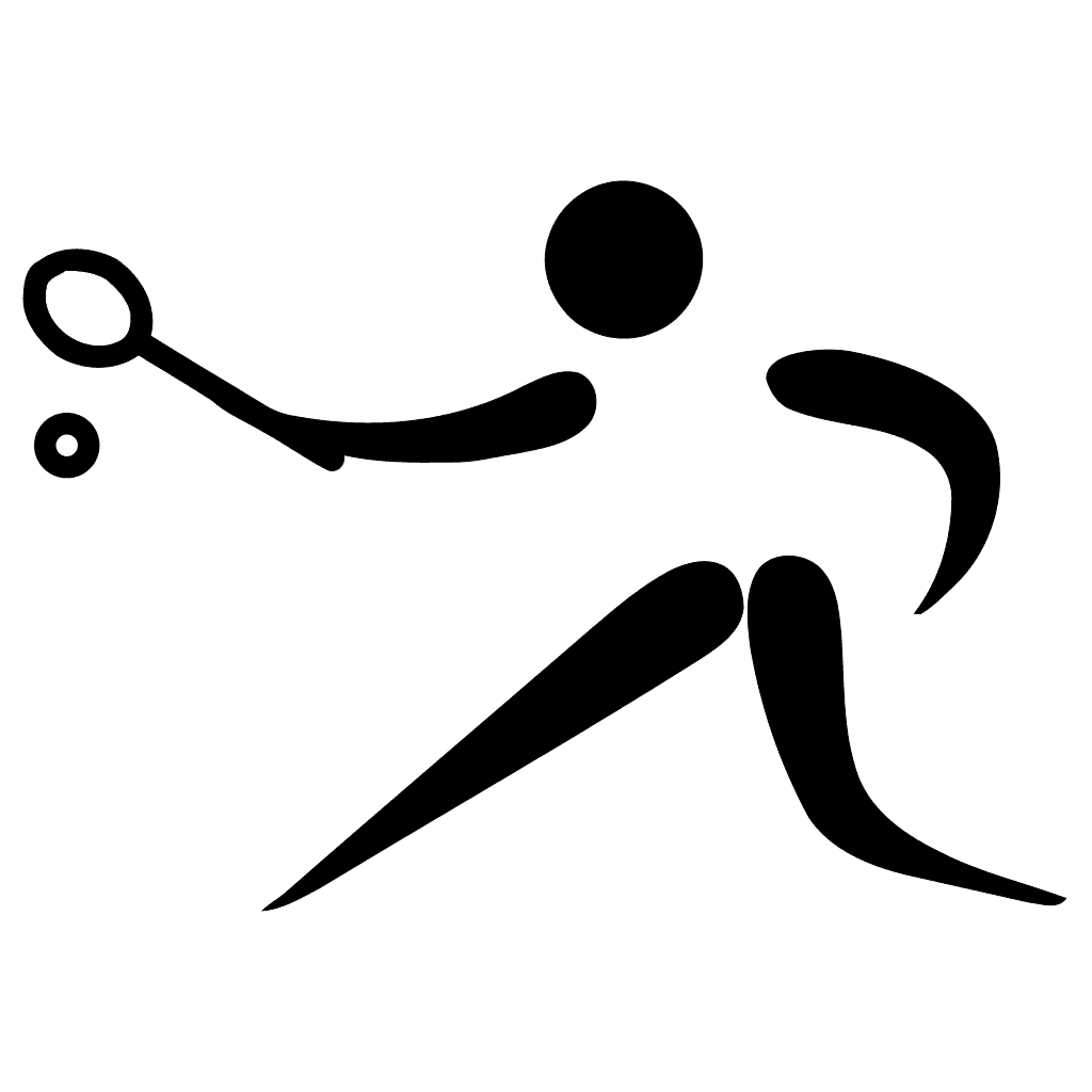 Olympic Sports Racquets Pictogram clipart preview