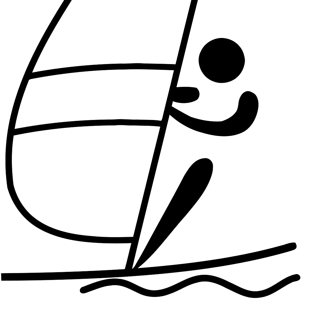 Olympic Sports Sailing Pictogram clipart preview