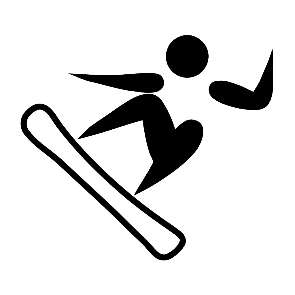 Olympic Sports Snowboarding Pictogram clipart preview