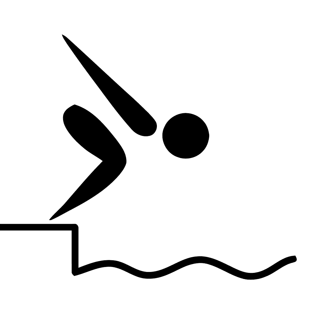 Olympic Sports Swimming Pictogram clipart preview