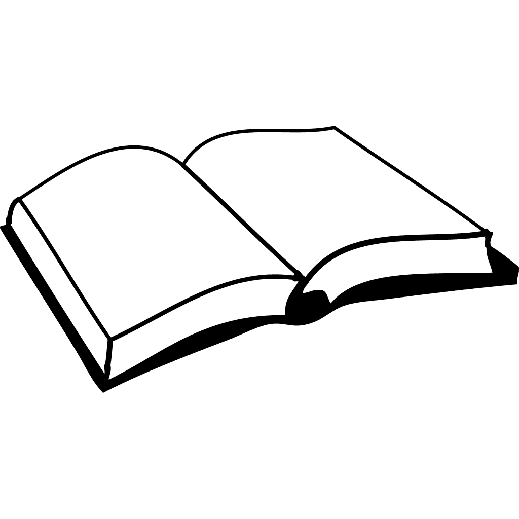 Open Book Drawing clipart preview