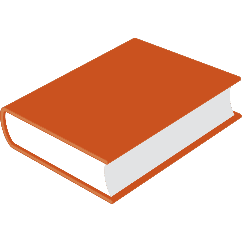 Orange Book Icon clipart preview