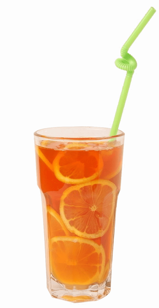 Orange Cocktail Ice Drink PNG clipart preview